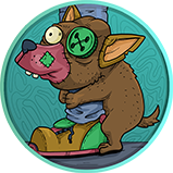 logo $HUMP StrayDogz Meme Token